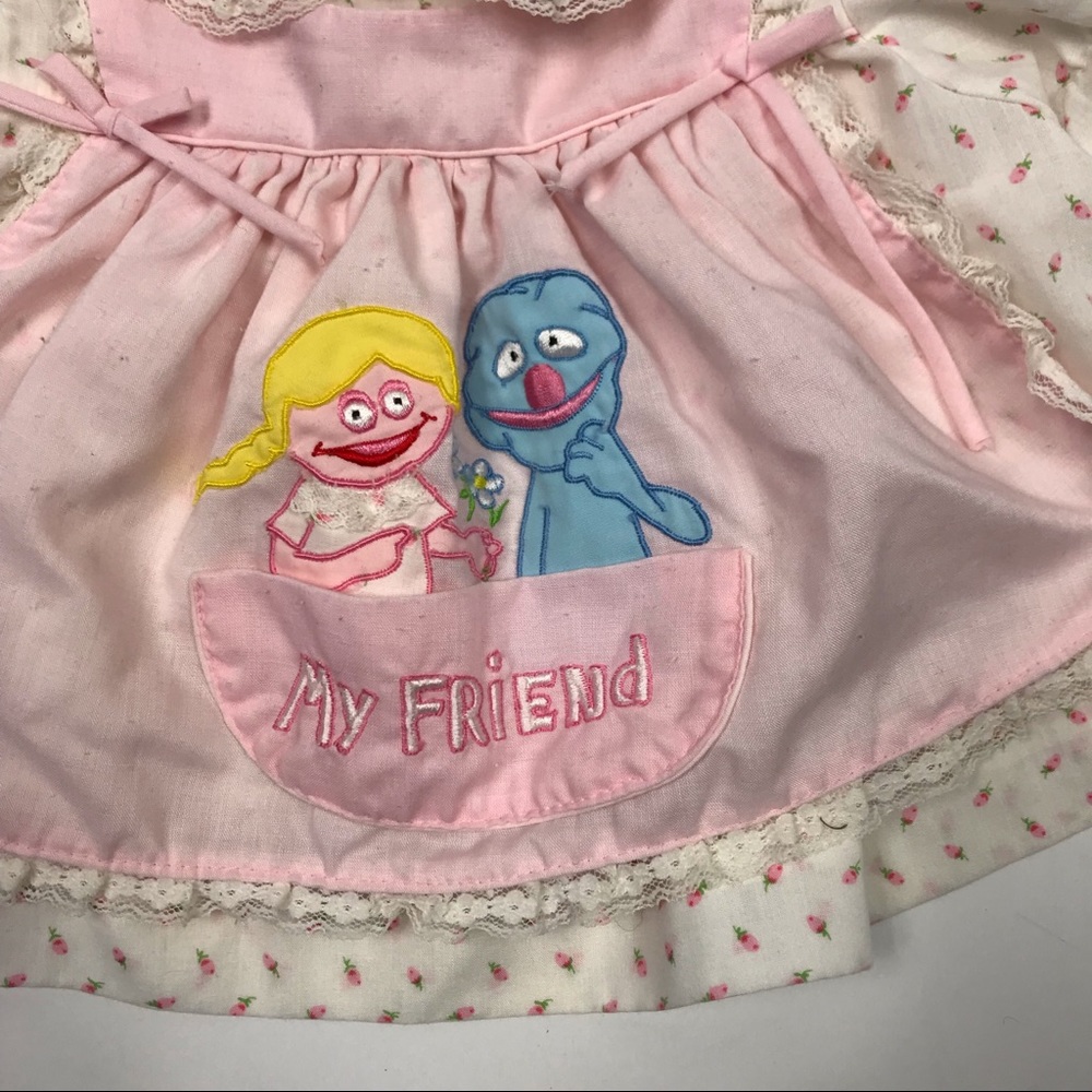 Vintage Sesame Street My Friend Kitschy Kids Dress - Picture 3 of 7